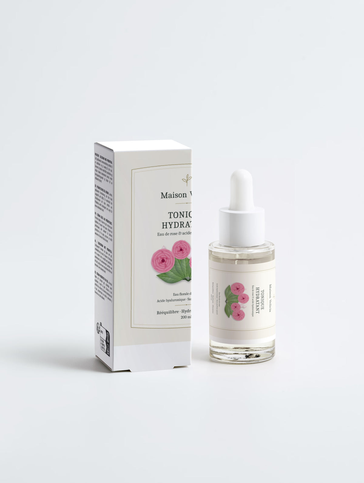 Sérum gel aux prébiotiques 30 ml, soin visage naturel Maison Velicia